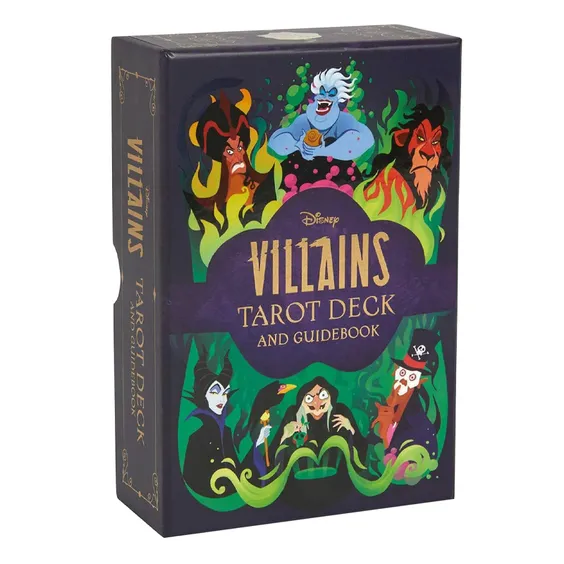 Карти таро Insight Editions: Disney: Villains (w/ Guidebook), (36410)