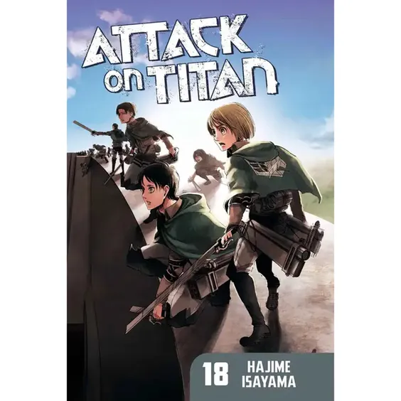 Набор манги Attack on Titan. Volumes 18-22 (Box Set), (367440) 2