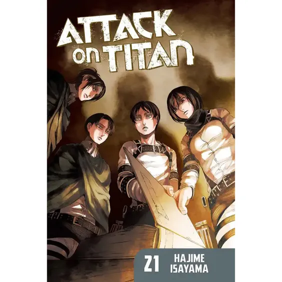 Набор манги Attack on Titan. Volumes 18-22 (Box Set), (367440) 5