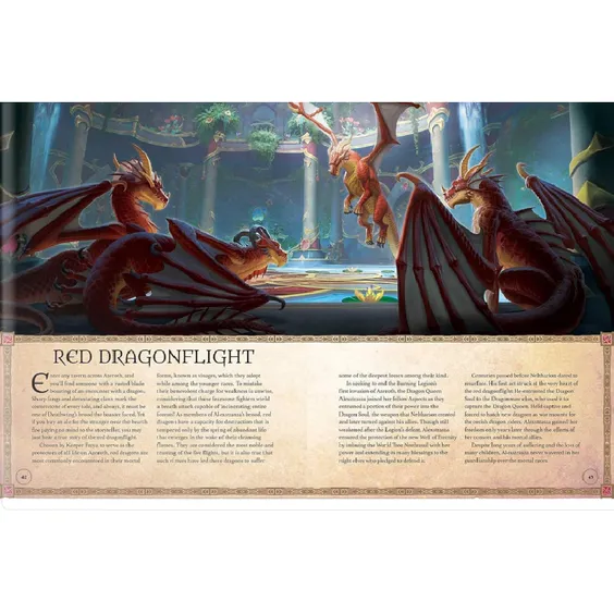 Артбук World of Warcraft. The Dragonflight Codex. A Definitive Guide To The Dragons Of Azeroth, (368092) 3