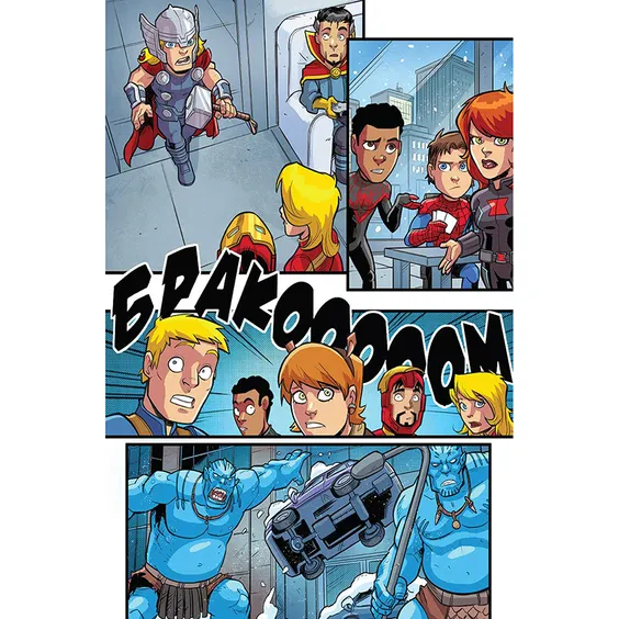 Комікс Marvel. Супергеройські пригоди. Крижані Велети серед нас. #11, (370040) 2