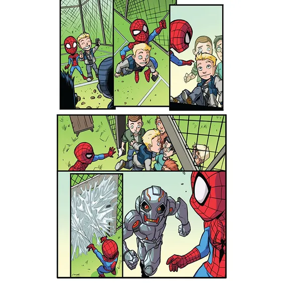 Комикс Marvel. Супергеройські пригоди. Перший день в школі. #9, (370043) 2