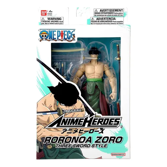 Екшн-фігурка Bandai: Anime Heroes: One Piece: Zoro, (370528) 4