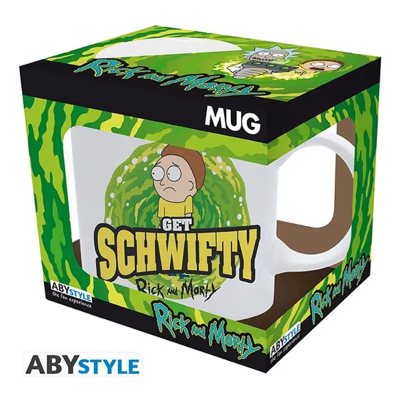 Кружка ABYstyle Еye: Rick & Morty: «Get Schwifty», (372379) 4
