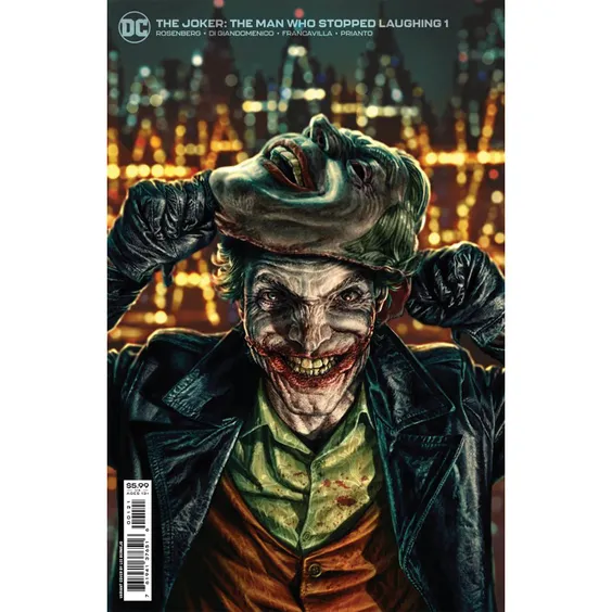 Комикс DC. Joker. The Man Who Stopped Laughing. It's Not Funny Anymore. Volume 1. #1 (Bermejo's Cover), (376516)