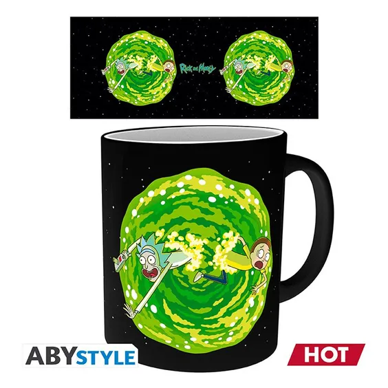 Кухоль-хамелеон GB Eye: Rick & Morty: Portal, (384778) 2