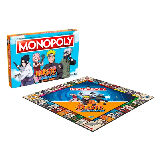 Настольная игра Winning Moves: Monopoly: Naruto Shippuden, (38690)