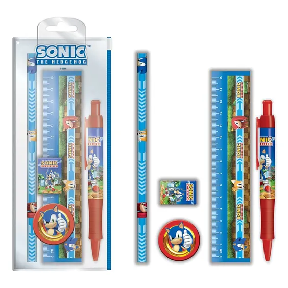 Канцелярский комплект Pyramid International: Sonic: The Hedgehog: Team Sonic, (391836)