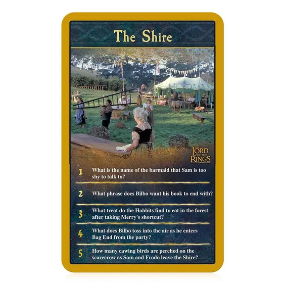 Настільна гра Winning Moves: Top Trumps Quiz: Lord of the Rings, (39659) 3