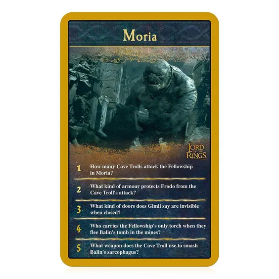 Настільна гра Winning Moves: Top Trumps Quiz: Lord of the Rings, (39659) 2