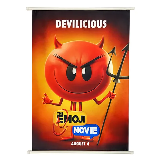 Постер The Emoji Movie: Steven: «Devilicious», (400325)