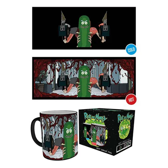 Кружка-хамелеон GB Eye: Rick & Morty: Pickle Rick, (401406)