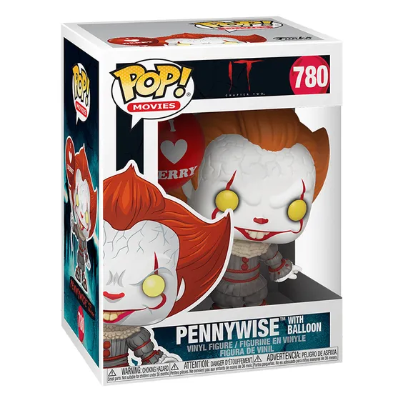 Фигурка Funko POP! Movies: IT: Chapter 2: Pennywise w/ Balloon, (40630) 3