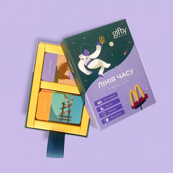 Настольная игра Gifty: Unconquered: Лінія Часу: Україна, (412284) 3