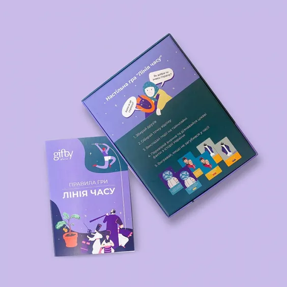 Настольная игра Gifty: Unconquered: Лінія Часу: Україна, (412284) 7