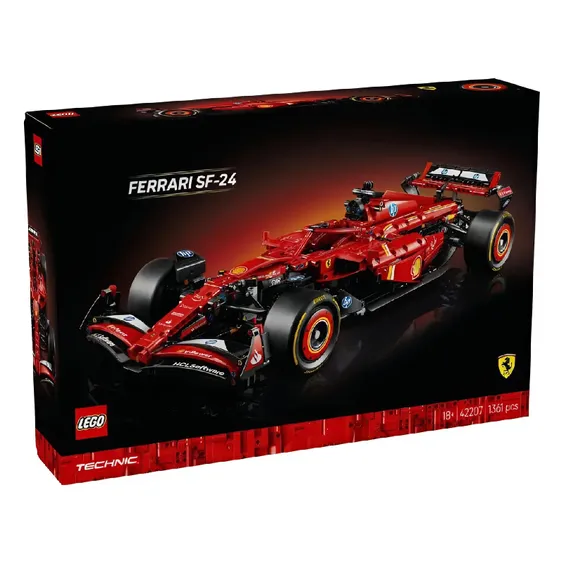 Конструктор LEGO: Technic: Formula 1: Ferrari: SF-24 F1 Car, (42207) 8