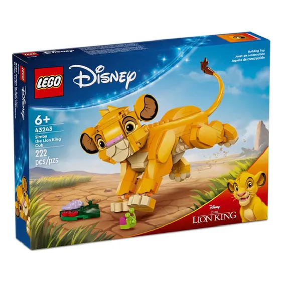 Конструктор LEGO: Disney: The Lion King: Simba the Lion King, (43243) 6