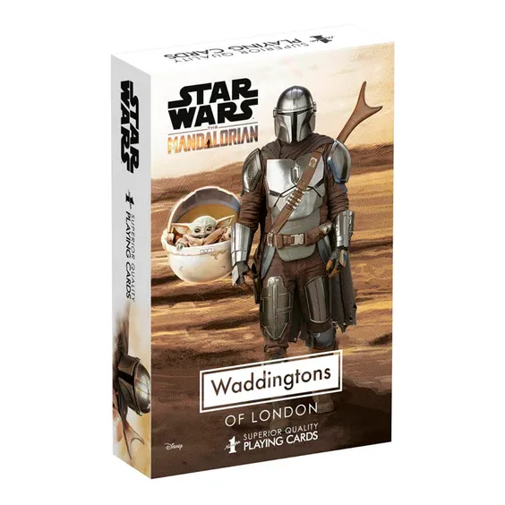 Игральные карты Winning Moves: Waddingtons Number 1: Star Wars: The Mandalorian, (43427)