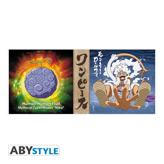 Кухоль ABYstyle: One Piece: Monkey D. Luffy (Gear 5) and Human Human Fruit «‎Nika» (Gomu Gomu no Mi), (43864) 3