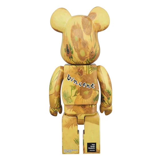 Bearbrick: Van Gogh Museum: Sunflowers (400%) , (44464) 2