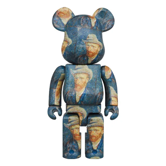 Bearbrick: Van Gogh Museum: Van Gogh's Self Portrait (400%) , (44465)