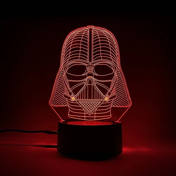 Акриловый светильник Star Wars: Darth Vader: Helmet, (44565)