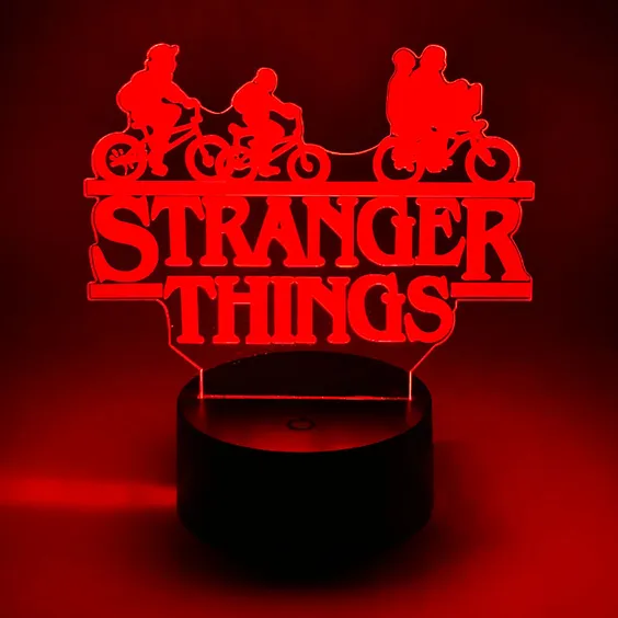Акриловый светильник Stranger Things: Logo, (44735)