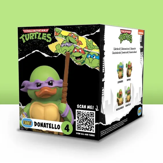 Фигурка TUBBZ: Teenage Mutant Ninja Turtles: Donatello (Boxed Edition), (456728) 9