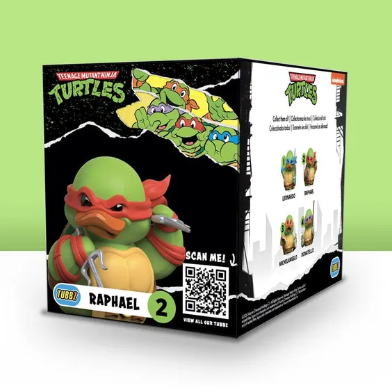 Фигурка TUBBZ: Teenage Mutant Ninja Turtles: Raphael (Boxed Edition), (456735) 9