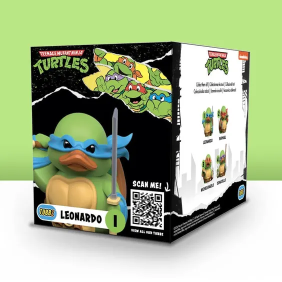 Фігурка TUBBZ: Teenage Mutant Ninja Turtles: Leonardo (Boxed Edition), (456742) 8