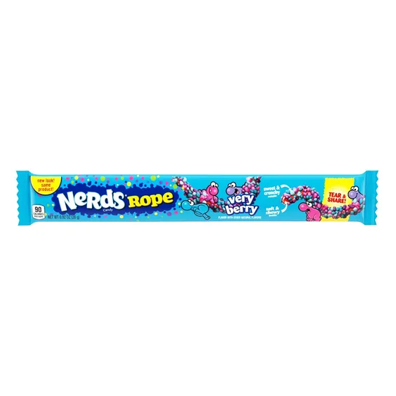 Конфеты Wonka: Nerds Rope: Very Berry, (45707)