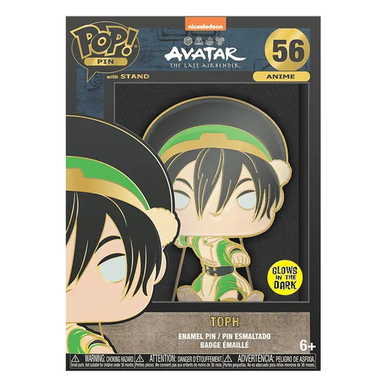 Фігурка Funko POP!: Pin: Avatar: The Last Airbender: Toph (Glows in the Dark), (46063) 5