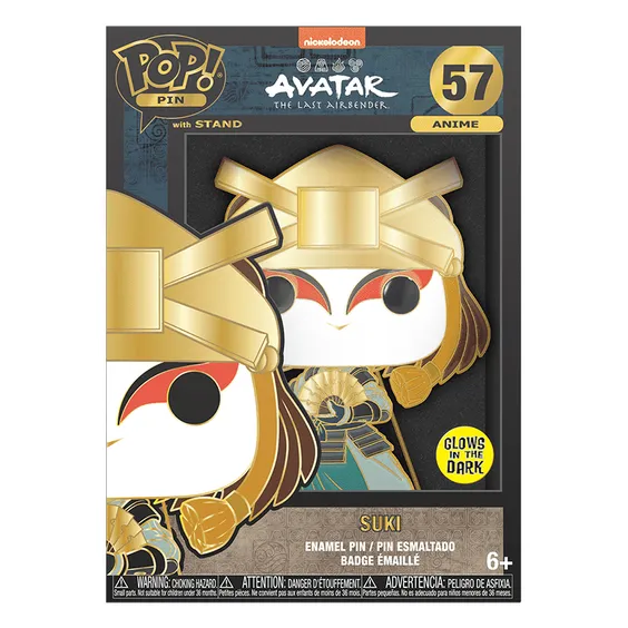 Фігурка Funko POP!: Pin: Avatar: The Last Airbender: Suki (Glows in the Dark), (46065) 5