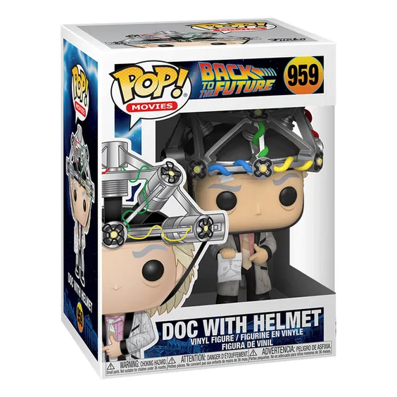 Фигурка Funko POP!: Movies: Back to the Future: Doc w/ Helmet, (469142) 3