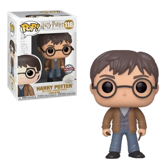 Фигурка Funko POP!: Wizarding World: Harry Potter: Harry Potter w/ Two Wands, (47345)