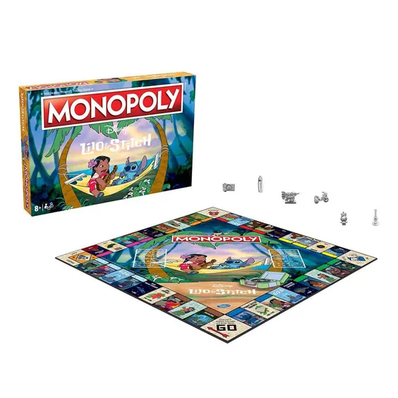 Настільна гра Winning Moves: Monopoly: Disney: Lilo & Stitch, (48699)