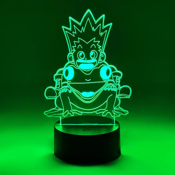 Акриловый светильник Hunter x Hunter: Gon Freecss w/ Frog, (48871)
