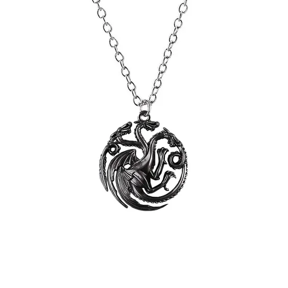 Металевий кулон Game of Thrones: House Targaryen: Logo, (500092)
