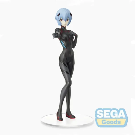 Коллекционная фигурка Sega: Evangelion: 3.0+1.0: Thrice Upon a Time: Rei Ayanami (Tentative Name) (Black), (501251)