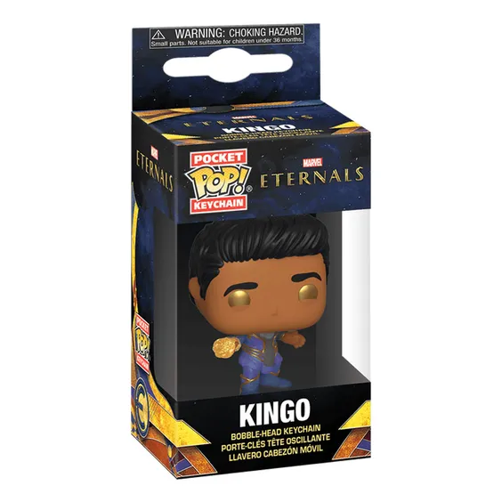 Брелок Funko Pocket POP!: Keychain: Marvel: Eternals: Kingo, (50770) 3