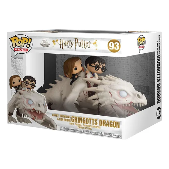 Фігурка Funko POP! Rides: Wizarding World: Harry Potter: Ukrainian Ironbelly w/ Harry, Ron and Hermione, (50815) 3