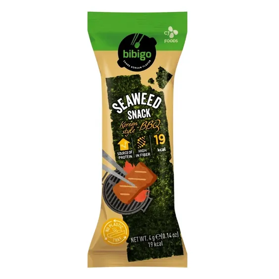 Нори Bibigo: Seaweed Snack: BBQ, (51050)