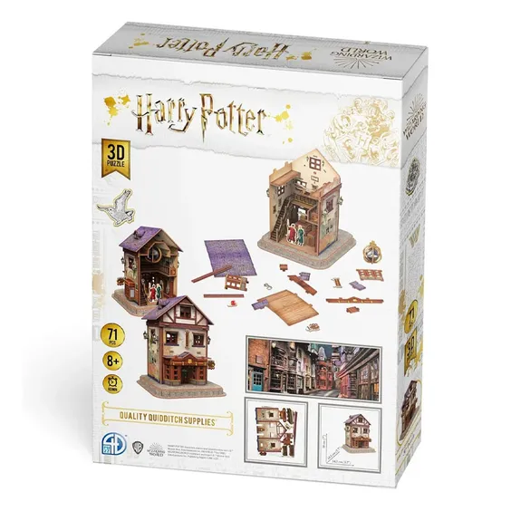 3D пазл 4D Puzz: Wizarding World: Harry Potter: Quality Quidditch Supplies, (510681) 7