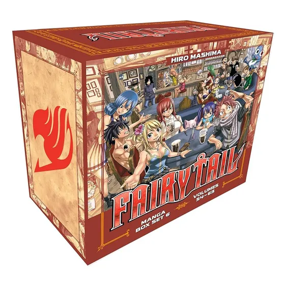 Манга Fairy Tail (Set 6: Volumes 54-63), (512553) 2