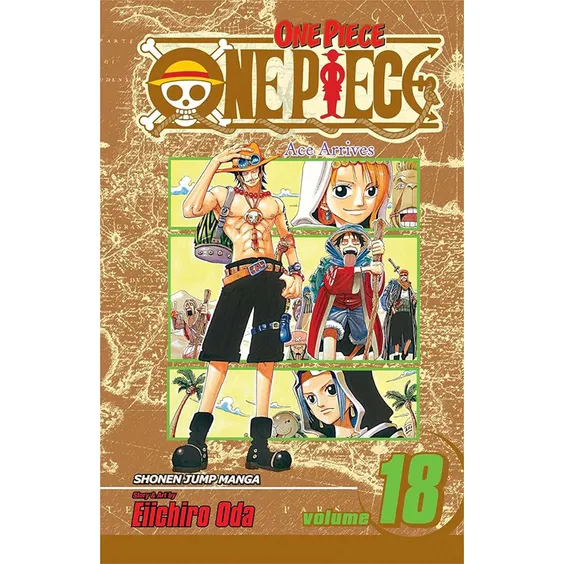 Манга One Piece. Ace Arrives. Volume 18, (515120)