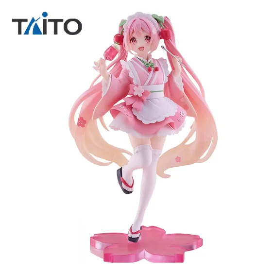 Коллекционная фигурка Taito: Coreful: Vocaloid: Sakura Miku (Japanese Cafe Style), (517316)