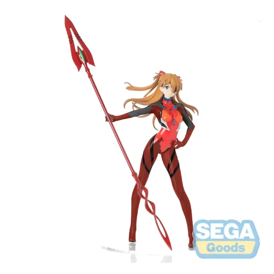 Колекційна фігурка Sega: SPM: Evangelion: 3.0+1.0: Theatrical Edition: Asuka Shikinami Langley w/ Spear of Cassius, (517757)