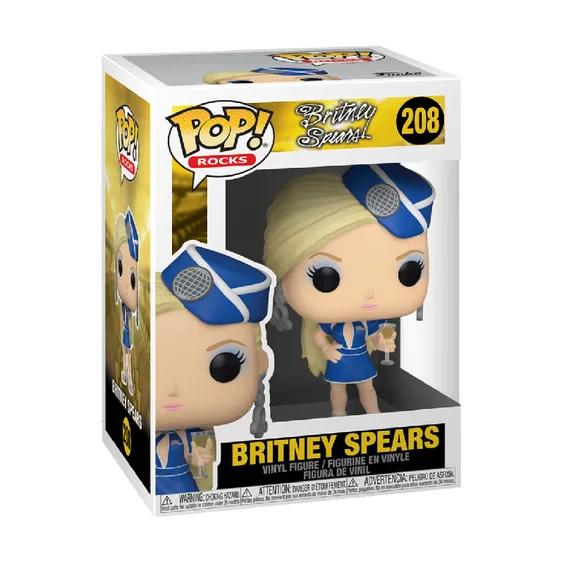 Фигурка Funko POP!: Rocks: Britney Spears: Britney Spears Stewardess, (52033) 3