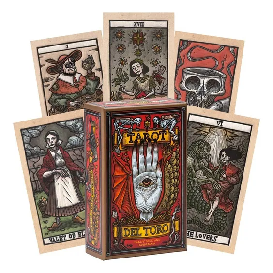 Карти таро Insight Editions: Tarot del Toro (w/ Guidebook), (52999) 2