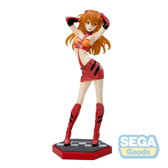 Коллекционная фигурка Sega: Luminasta: Evangelion: Racing: Asuka Shikinami Langley (Race Queen Outfit), (534143) 4